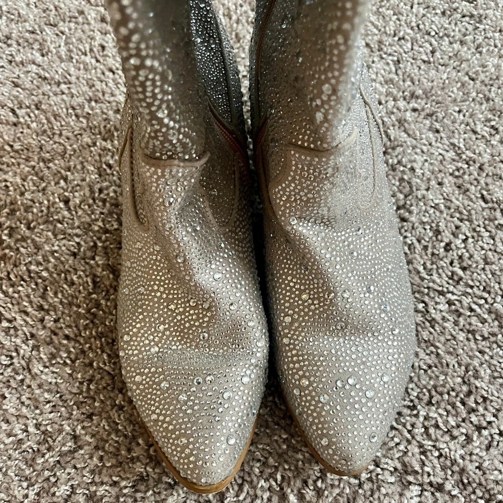 Sequin Cowboy Boots